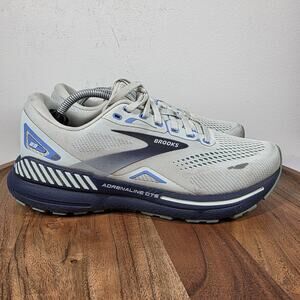 Brooks Adrenaline GTS 23 Blue Glass Womens Size 8.5 Running Shoes 1203811B471